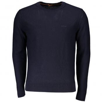 Pull BOSS Avac C Bleu Foncé