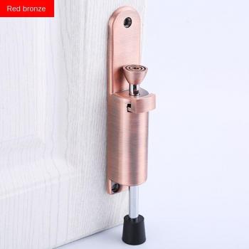 Silver Telescopic Door Stop for Home Use