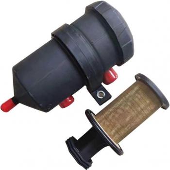 Lata de Captura de Aceite y Filtro Respiratorio