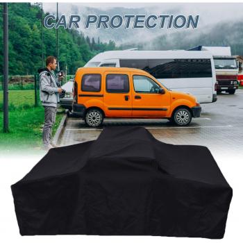Toldo Protector 210D Negro con Bloqueo UV