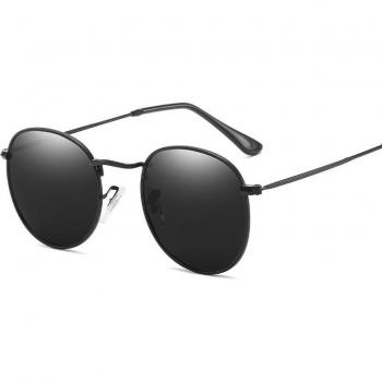 Gafas Redondas Negras para Conducir