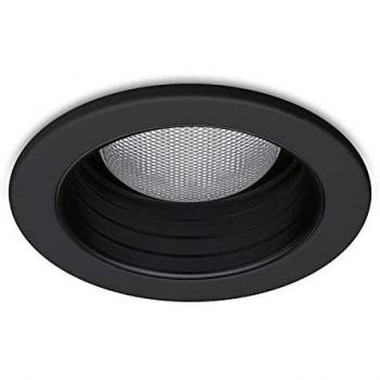 Aro empotrable negro Indeluz para R125