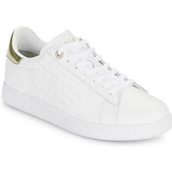 Scarpe EA7 Emporio Armani Classic CC bianco dorato