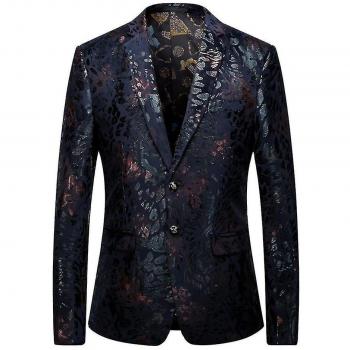 Blazer Profesional de Hombre con Solapa y Dos Botones
