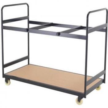 Titan Portable Exam Desk Cart with Wheels for 20 Desks