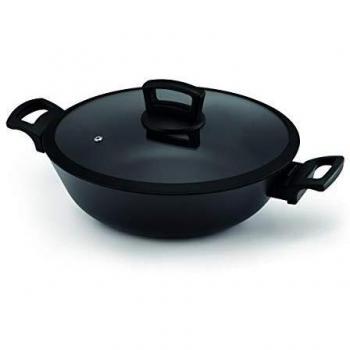 Wok en aluminium 30 cm avec couvercle Kitchen Fun by Beka