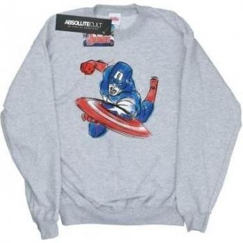 Felpa per ragazza 12-13 anni Capitano America Avengers