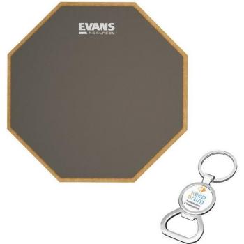 Evans Übungspad 12 mit Flaschenöffner und Zubehör