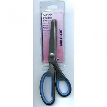 Hemline 9-Inch Soft Grip Pinking Shears