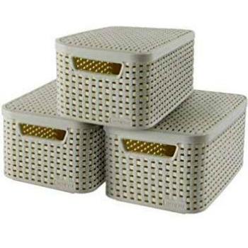 Boîtes de Rangement Curver 28,5 x 19,4 x 13 cm