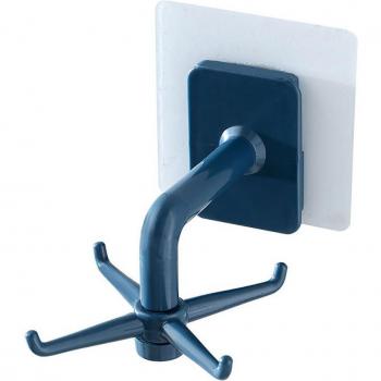 Organisateur de salle de bain à quatre griffes rotatif