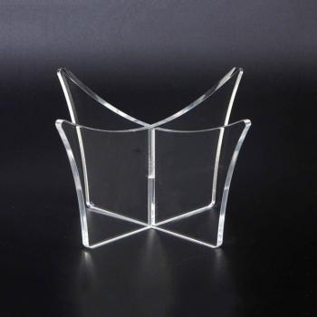 Support de présentation en acrylique transparent pour football