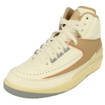 Nike Air Jordan 2 Retro donna alta taglia 39 beige e bianco