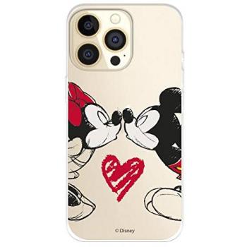 Funda Disney Mickey y Minnie Beso para iPhone 14 Pro