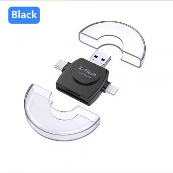 4-in-1 OTG Card Reader for iPhone and iPad Mini