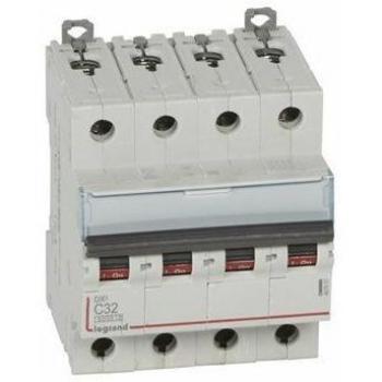 Interruptor DX3 4P 32A Curva C 6/10kA