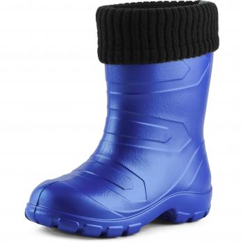 La845kids Bottes EVA pluie thermiques 27 EU bleuet2727c noir pour enfants fille garçon