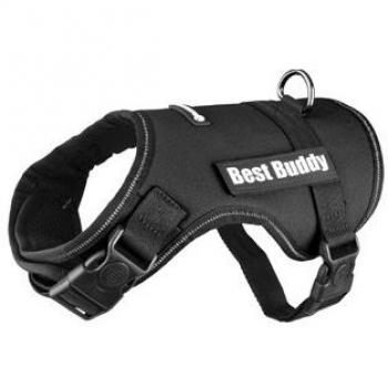 Best Buddy Uranus 50-70cm Pettorina in Nylon Nera