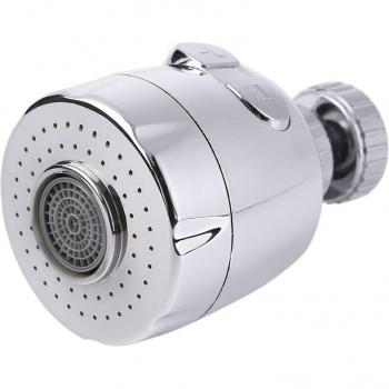 1PC Küchen-Wasserhahn 60° – Wasserbubblerschutz mit klopfender Belüfterfunktion, Diffusor‑Dusche, Filterdüse, Adapter-Stecker