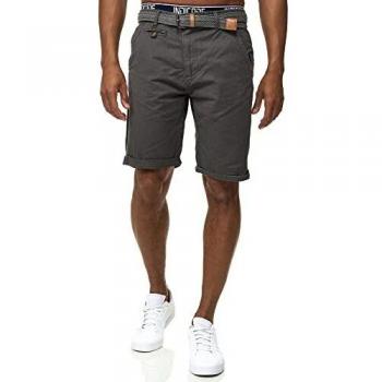 Indicode Regular Fit Chinoshorts für Herren