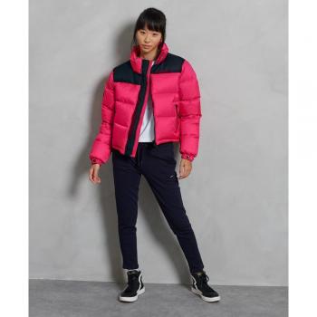 Superdry Giacca Piumino Sportstyle Code Hot Pink L