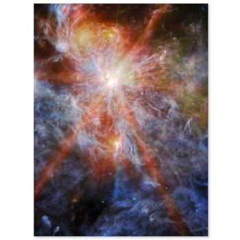 Nasa James Webb Galaxy Print