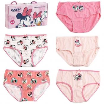 Braguitas 5 Unidades Mini Minnie Algodón 100% CERDÁ Life's Little Moments