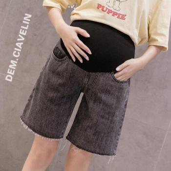 Schwangere Frauen kurze Denim Hosen für den Sommer