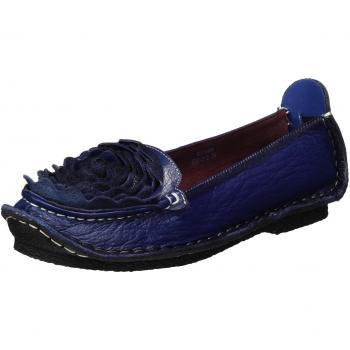 Laura Vita Damen VICVIANEO Geschlossene Ballerinas, Blau (Bleu Bleu), 39 EU