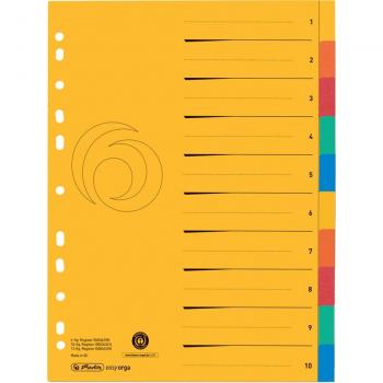 A4 Carton Intercalaire XXL – Kit 10 unités