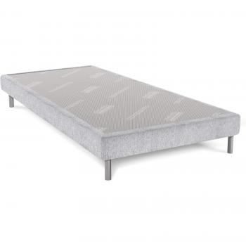Sommier DUNLOPILLO Somnilat à lattes 120x190 gris perle