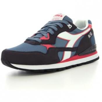 Diadora N 92 Uomo Arancione Blu Azzurro 7½