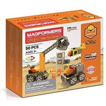 MAGFORMERS® Set di Costruzione Magnetica 50 Pezzi