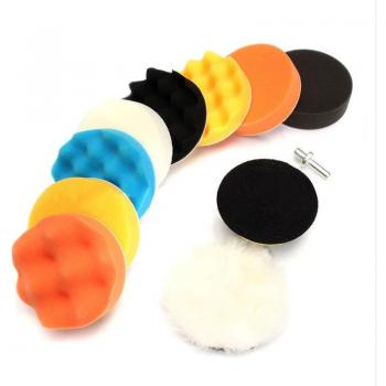 3 Inch Car Buffing Pad Kit with Adapter