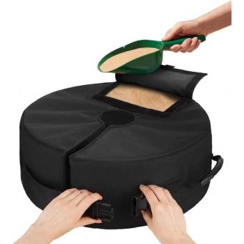 Paraguas de Patio Resistente a la Intemperie con Soporte