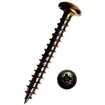 Pan Head 5×50 verzinkte Schraube – 200 Stück (Dresselhaus)