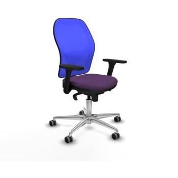 Jorquera Azul-Bali Morado Sincro 3D: Ruedas Engomadas 65 mm sobre Aluminio