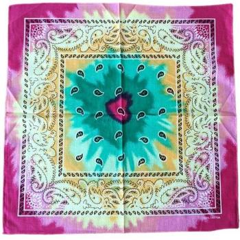 Women's/Men's Neck/Wrist Tie Dye Bandana