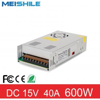 Fuente de alimentación 15V 40A 600W para maquinaria CNC