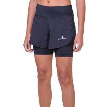 Short Sportif Ronhill Tech 4.5 Femme Noir