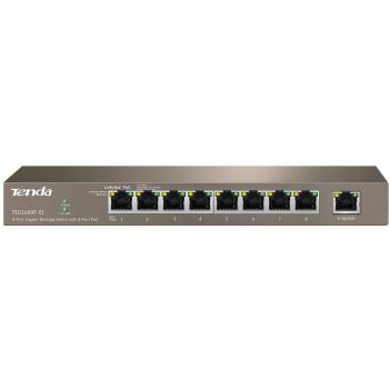 Tenda ProGuard PG-8P-E2500 8 Porte Gigabit Switch PoE+
