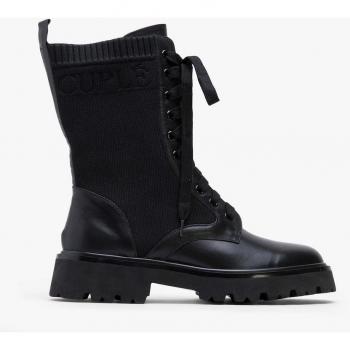 Botines negros de mujer con cordones Cuplé