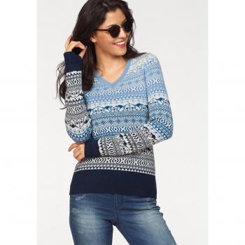 Figurbetonter Jacquardpullover für Damen von KANGAROOS