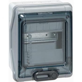 Coffret étanche à équiper 1 rangée bg 6 200 x 164 x 116