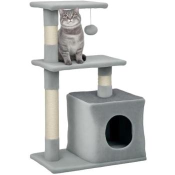 Arbre à chat Pawhut avec Poteaux en Sisal