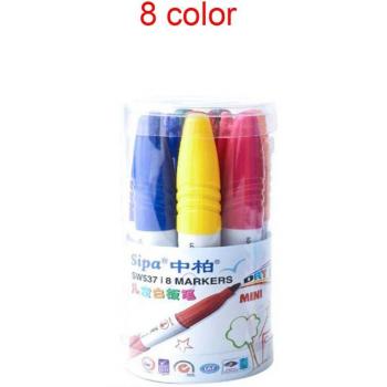 Pinceau Effaçable Mini 8 Couleurs