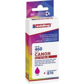Edding Cartuccia Canon CLI‑571XL Magenta (Compatibile) – EDD‑460 18‑46