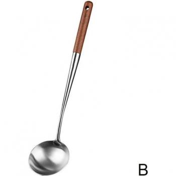 Edelstahl-Wok-Schaber 17 cm – Küchenutensil