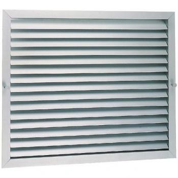 Grille P/Filtres 400x200 Aluminium Blanc