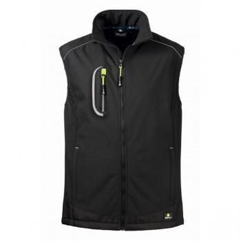 4PROTECT Softshell Schutzweste Idaho – Schwarz, XS